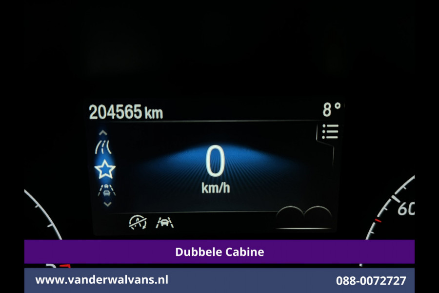 Ford Transit Custom 2.0 TDCI 130pk L2H1 Dubbele Cabine Euro6 Airco | 6-Zits | Camera | Navigatie | LED | Apple Carplay Android Auto, Cruisecontrol, Stoelverwarming, Verwarmde voorruit, Parkeersensoren, Achterklep
