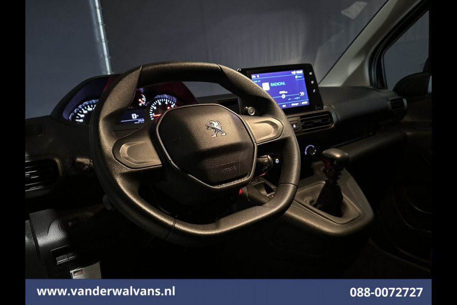 Peugeot Partner 1.5 BlueHDI 102pk L1H1 Euro6 Airco | Imperiaal | Apple Carplay | Cruisecontrol | 1500kg Trekhaak Android Auto