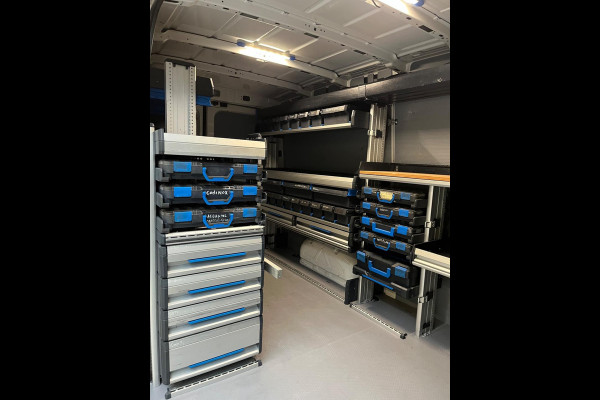 Volkswagen Crafter Automaat DSG Servicewagen 35 2.0 TDI 140pk euro6 L3H2 oude L2H1 Highline 3Persoons, Sortimo, RIJKLAARPRIJS