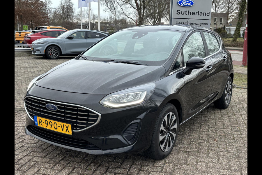 Ford Fiesta 1.0 EcoBoost Hybrid Titanium 125pk | Cruise Control | Parkeersensoren achter | Apple Carplay/Android auto | Navigatie | Climate control