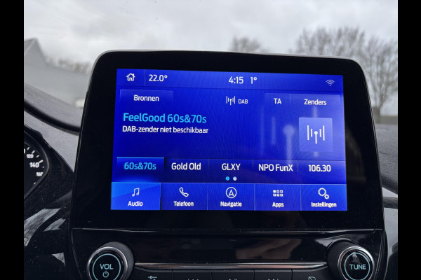 Ford Fiesta 1.0 EcoBoost Hybrid Titanium 125pk | Cruise Control | Parkeersensoren achter | Apple Carplay/Android auto | Navigatie | Climate control