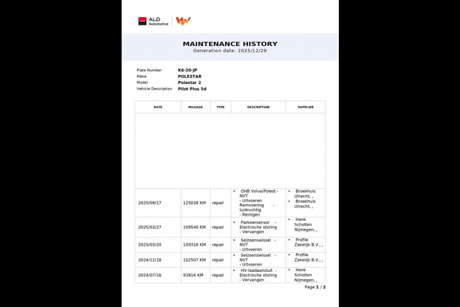Polestar 2 Long Range Dual Motor Plus Pilot 78kWh|92,8%SOH|PANO|MEMORY|360+V+A-CAMERA|STOEL+STUURVERW|ACC|INCL BTW|1e EIG|NL-AUTO|