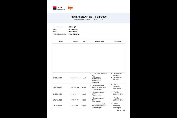 Polestar 2 Long Range Dual Motor Plus Pilot 78kWh|92,8%SOH|PANO|MEMORY|360+V+A-CAMERA|STOEL+STUURVERW|ACC|INCL BTW|1e EIG|NL-AUTO|