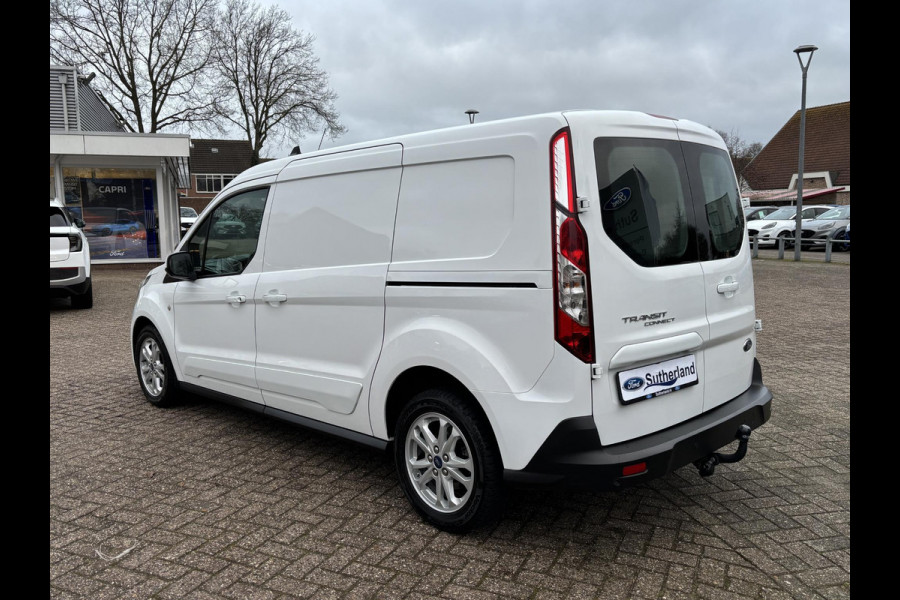 Ford Transit Connect 1.5 EcoBlue L2 Limited | SCI | 100pk | Trekhaak |  Dubbele Zijschuifdeur! | Stoelverwarming | Houten Laadvloer | 16" LMV | All Season banden