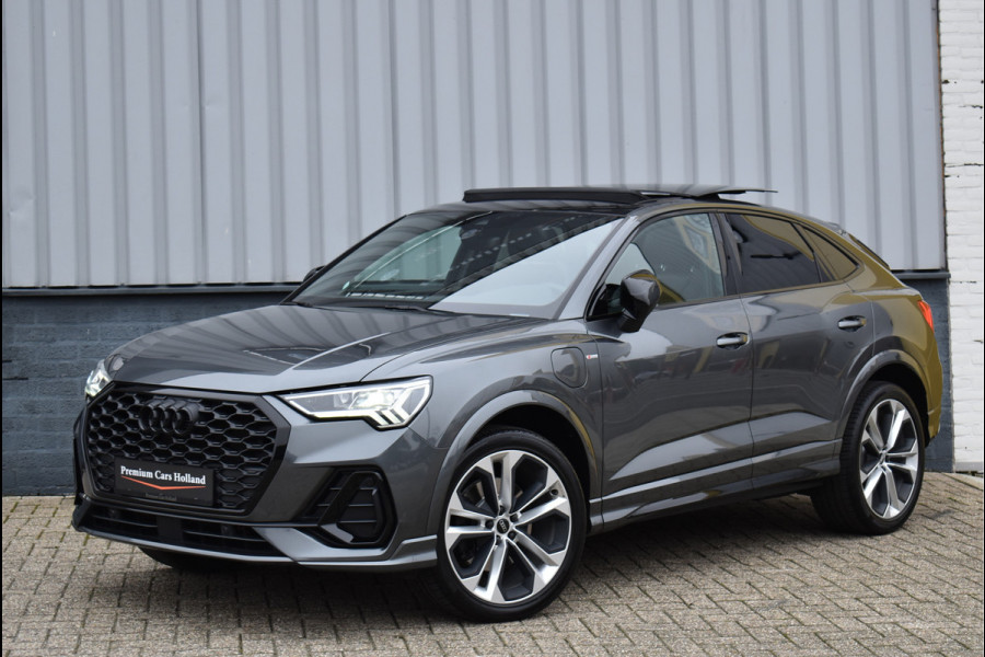 Audi Q3 Sportback 45 TFSI e S-Line 245 Pk Pano Sfeer Keyless Camera Navi Full Led 20 Inch