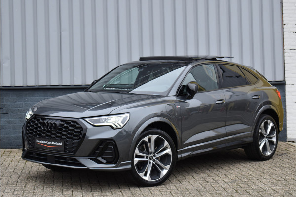 Audi Q3 Sportback 45 TFSI e S-Line 245 Pk Pano Sfeer Keyless Camera Navi Full Led 20 Inch