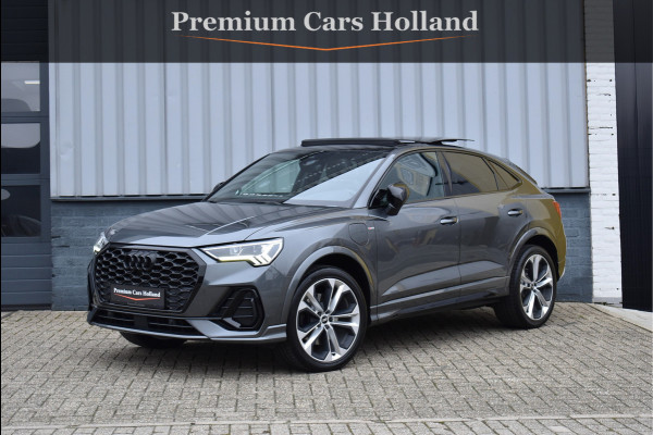 Audi Q3 Sportback 45 TFSI e S-Line 245 Pk Pano Sfeer Keyless Camera Navi Full Led 20 Inch