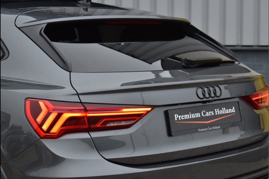 Audi Q3 Sportback 45 TFSI e S-Line 245 Pk Pano Sfeer Keyless Camera Navi Full Led 20 Inch