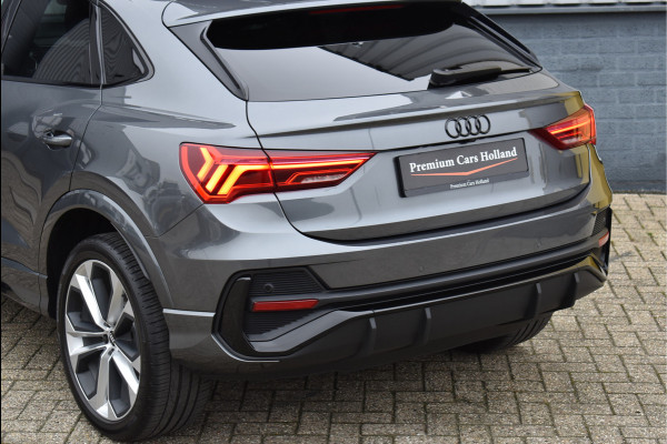 Audi Q3 Sportback 45 TFSI e S-Line 245 Pk Pano Sfeer Keyless Camera Navi Full Led 20 Inch