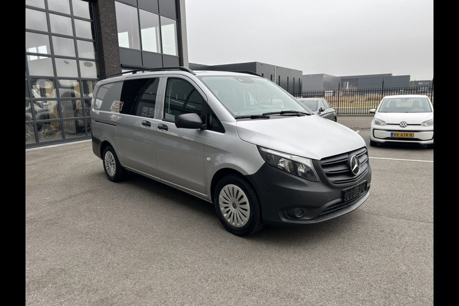 Mercedes-Benz Vito 116 CDI Lang Dubbele cabine / Distronic / Camera / Parkeersensoren / Navigatie / Airco