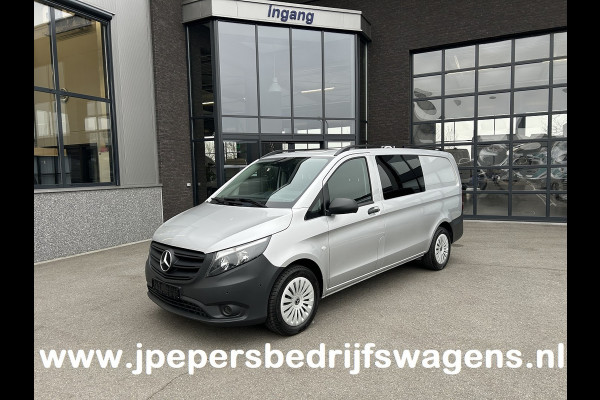 Mercedes-Benz Vito 116 CDI Lang Dubbele cabine / Distronic / Camera / Parkeersensoren / Navigatie / Airco