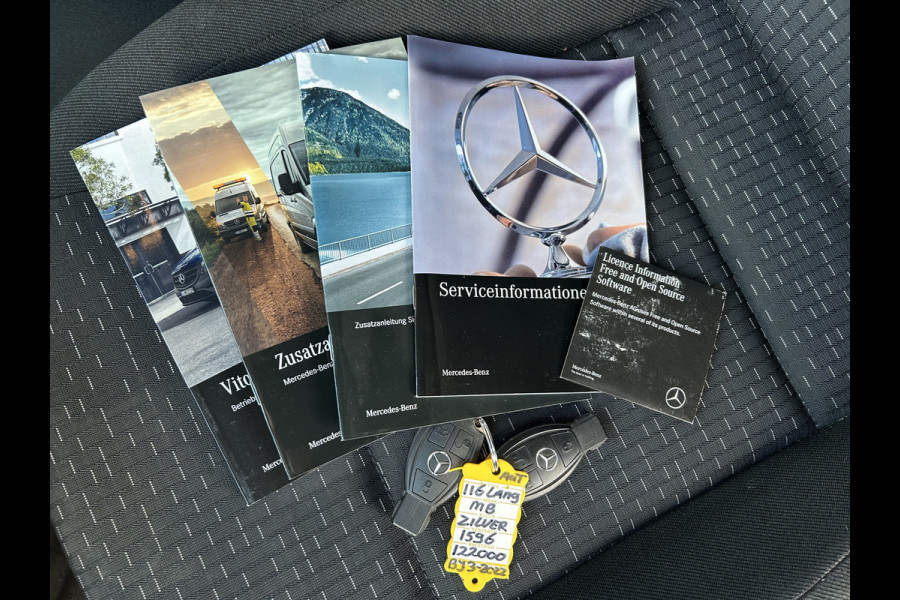 Mercedes-Benz Vito 116 CDI Lang Dubbele cabine / Distronic / Camera / Parkeersensoren / Navigatie / Airco