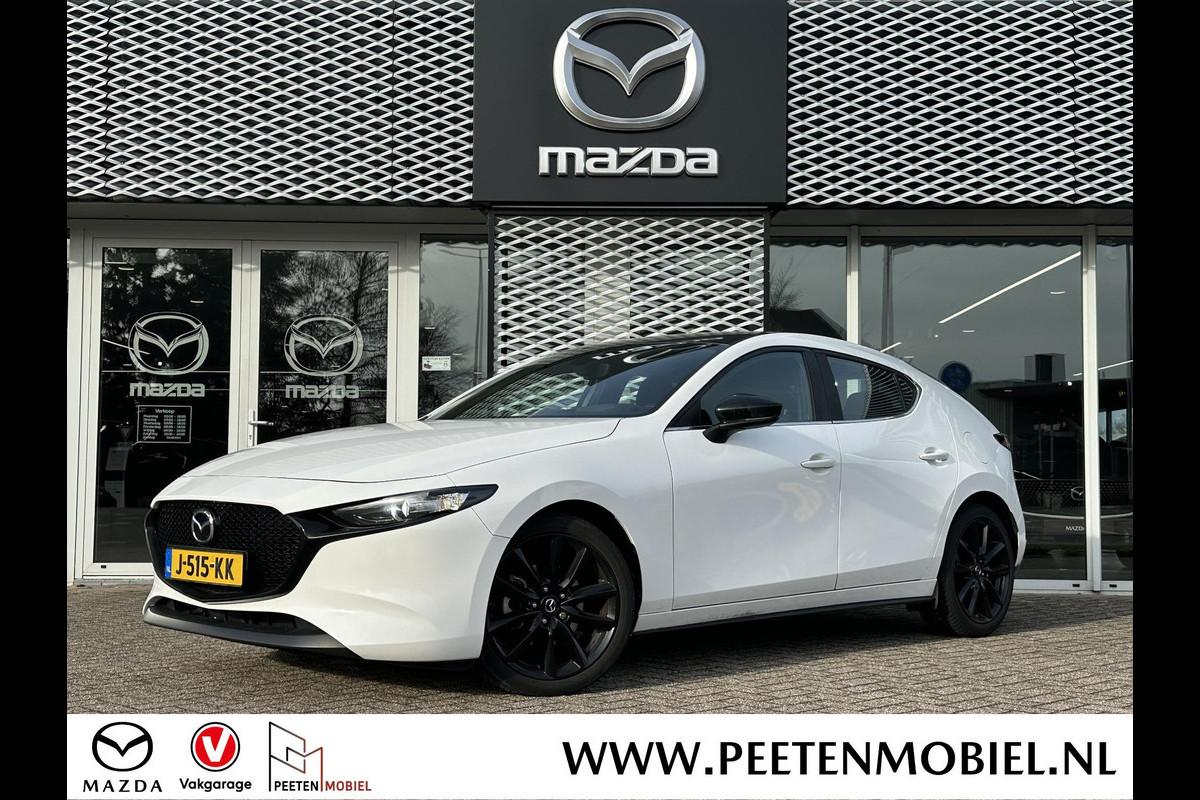 Mazda 3 2.0 e-SkyActiv-X M Hybrid 180 | DEALERONDERHOUDEN | 4-SEIZOENSBANDEN | NL AUTO |