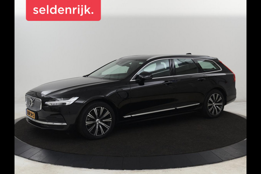 Volvo V90 2.0 T6 Recharge AWD Inscription | Trekhaak | Leder | Stoel & stuurverwarming | Adaptive cruise | Kinderzitjes | Camera | Navigatie | Carplay | Full LED | PHEV | Plug In