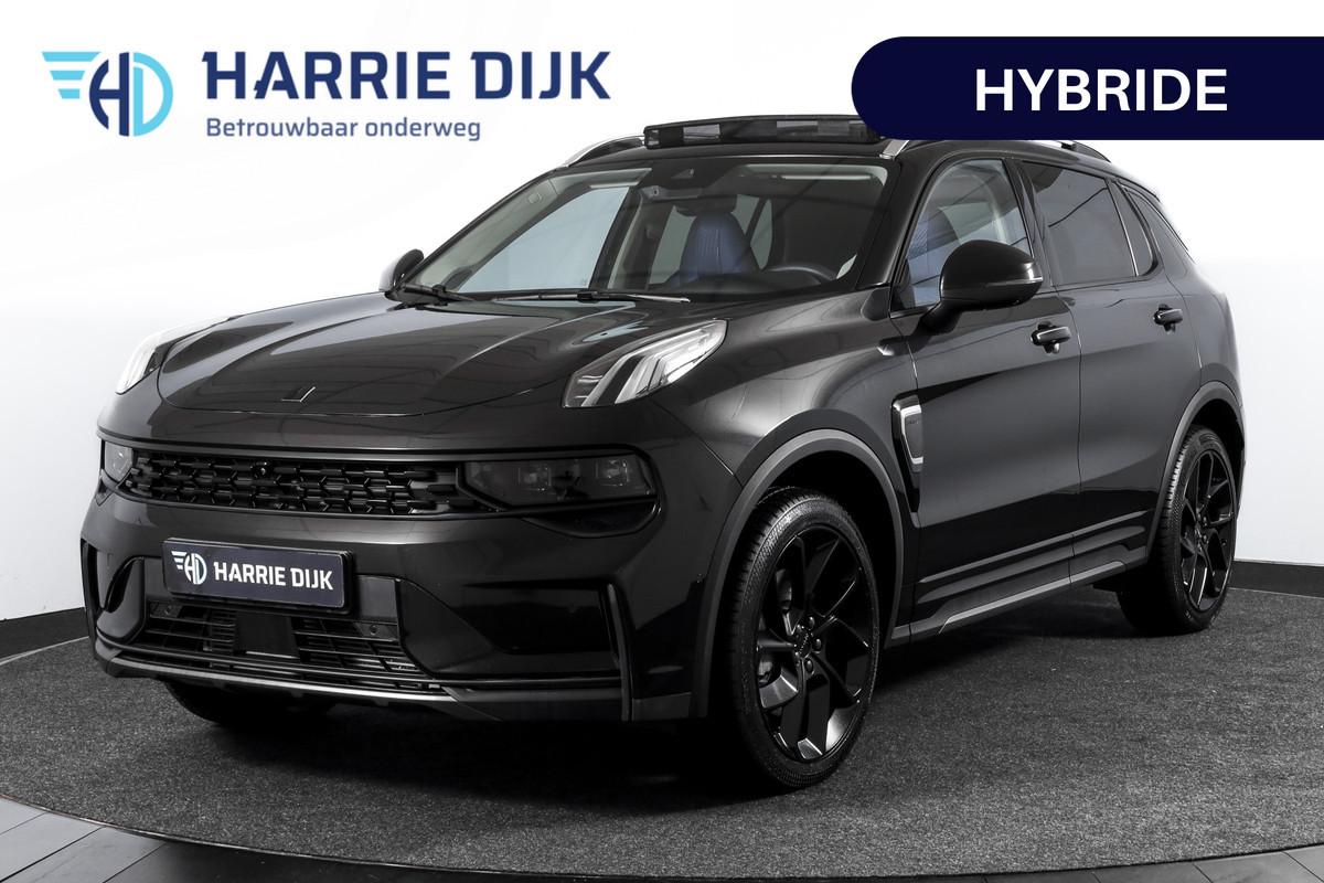 Lynk & Co 01 1.5 PHEV 261PK MY22 | Black Pakket | 360 Camera | 7.4 kWh Boordlader | S/K-panodak | Adapt. Cruise | Memory | Elek. klep | LM 20" | 5101