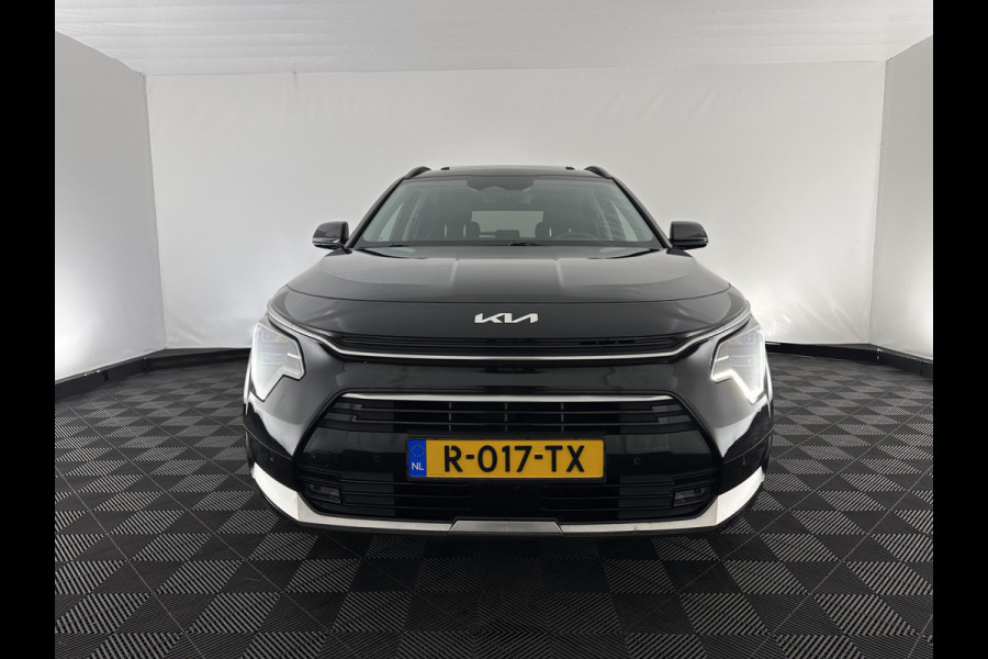 Kia Niro 1.6 GDi Hybrid Dynamic Plus Line HEV (INCL-BTW) Aut. *PANO | LEATHER | DIGI-COCKPIT | NAVI-FULLMAP | DAB | ADAPTIVE-CRUISE | CAMERA | HEATED-COMFORTSEATS | KEYLESS | PRIVACYGLASS | SHIFTPADDLES | CARPLAY |  HEAD-UP | ...
