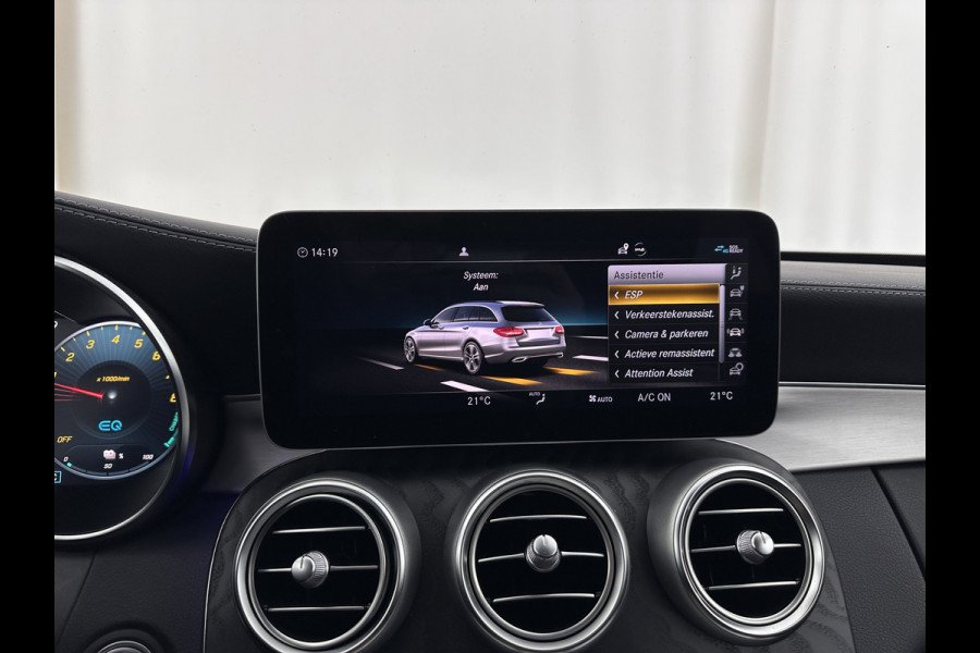 Mercedes-Benz C-Klasse Estate 300 e AMG Limited Business Solution ( Plug-in ) (INCL-BTW) Aut. *LEATHER-ALCANTARA | FULL-LED | NAVI-FULLMAP | TOPVIEW | BLINDSPOT | PREMIUM-AUDIO | DAB | CARPLAY | AMBIENTLIGHT | DIGI-COCKPIT | SPORTSEATS | TOWBAR | 18"ALU*