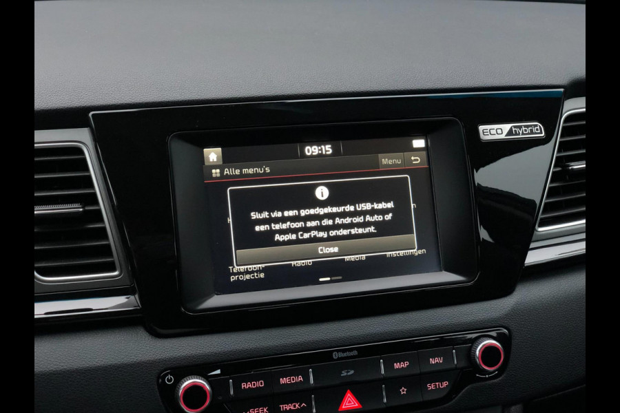 Kia Niro 1.6 GDi Hybrid DynamicLine | Navi, Camera, Cruise, Carplay/Android, Climate, Trekhaak | Dealeroh. | NAP |