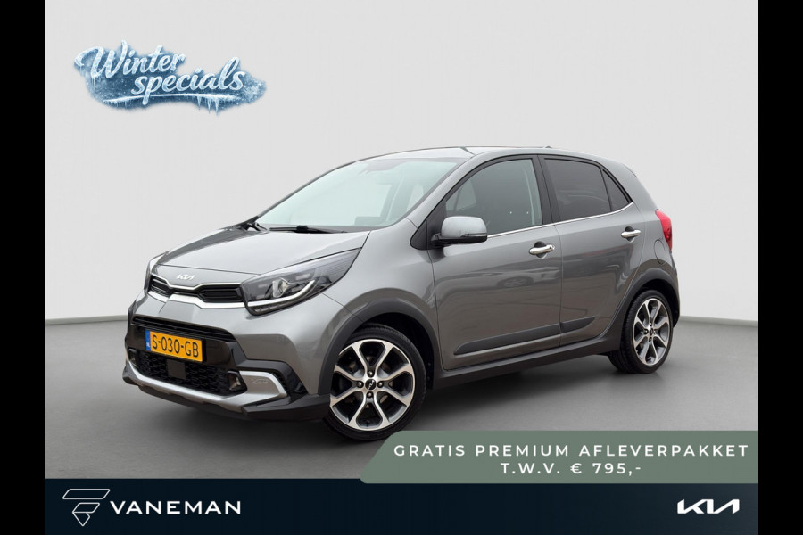 Kia Picanto 1.0 T-GDi X-Line 5p 100PK Leder | Camera | Stoel & Stuurverwarming | Cruise | Key-Less | Apple Carplay & Android Auto |