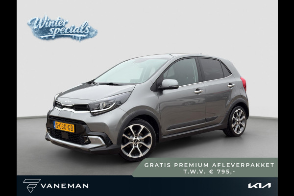 Kia Picanto 1.0 T-GDi X-Line 5p 100PK Leder | Camera | Stoel & Stuurverwarming | Cruise | Key-Less | Apple Carplay & Android Auto |