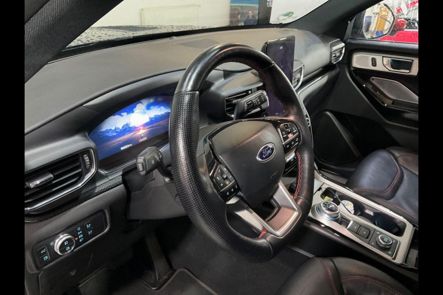 Ford Explorer 3.0 V6 EcoBoost PHEV ST-Line 456pk 7 pers | Panoramadak | Adaptieve Cruise | Stoelverwarming | Full Leder | B&O Audio | 360 graden Camera's | Dealer onderhouden