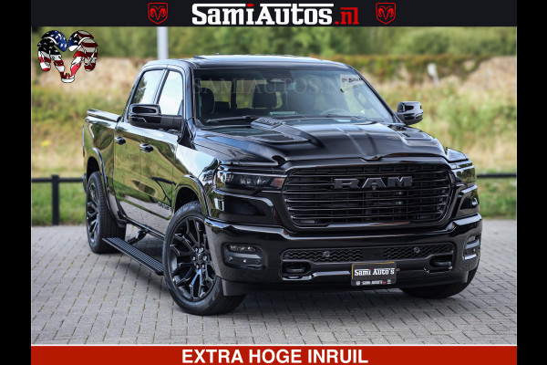 Dodge Ram 1500 Night Premium | Full Option | De Meest Luxe Pick-Up in zijn Klasse | Comfortabele Dubbele Cabine met Royale 5 Zitplaatsen | BPM vrij | Nu Leverbaar uit Voorraad | Voorraad Nr 2285 - 7648