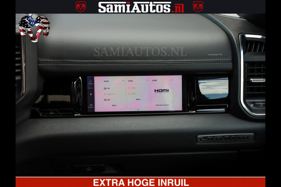 Dodge Ram 1500 Night Premium | Full Option | De Meest Luxe Pick-Up in zijn Klasse | Comfortabele Dubbele Cabine met Royale 5 Zitplaatsen | BPM vrij | Nu Leverbaar uit Voorraad | Voorraad Nr 2285 - 7648