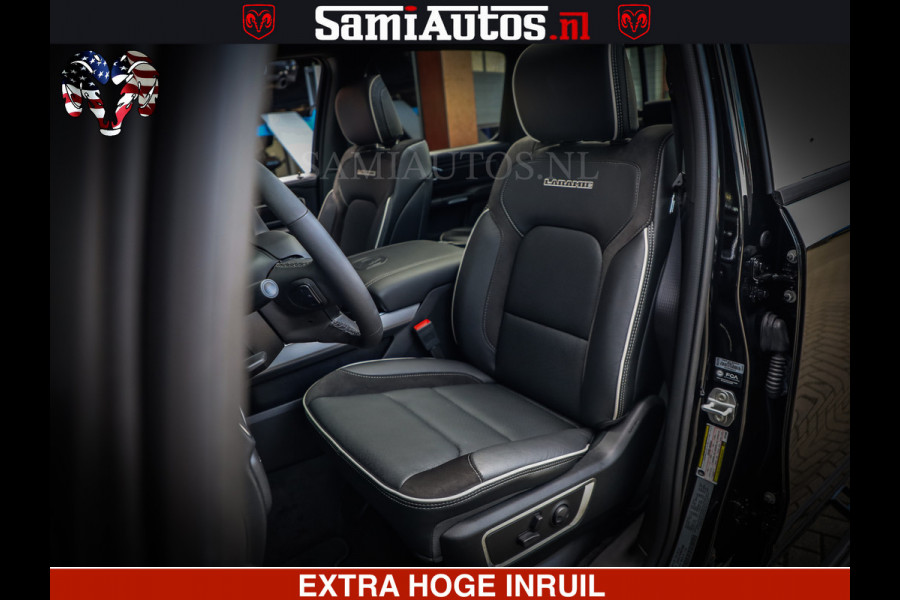 Dodge Ram 1500 Night Premium | Full Option | De Meest Luxe Pick-Up in zijn Klasse | Comfortabele Dubbele Cabine met Royale 5 Zitplaatsen | BPM vrij | Nu Leverbaar uit Voorraad | Voorraad Nr 2285 - 7648