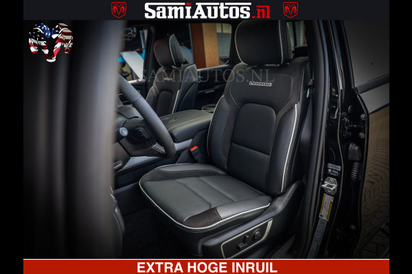 Dodge Ram 1500 Night Premium | Full Option | De Meest Luxe Pick-Up in zijn Klasse | Comfortabele Dubbele Cabine met Royale 5 Zitplaatsen | BPM vrij | Nu Leverbaar uit Voorraad | Voorraad Nr 2285 - 7648