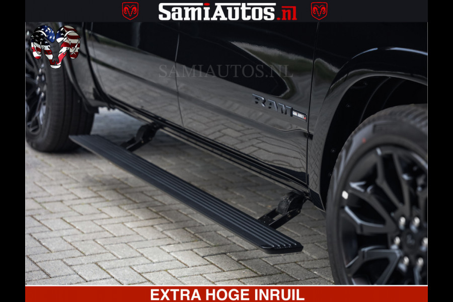 Dodge Ram 1500 Night Premium | Full Option | De Meest Luxe Pick-Up in zijn Klasse | Comfortabele Dubbele Cabine met Royale 5 Zitplaatsen | BPM vrij | Nu Leverbaar uit Voorraad | Voorraad Nr 2285 - 7648