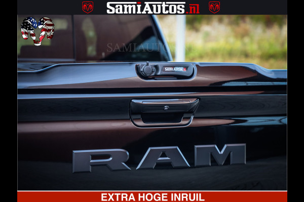 Dodge Ram 1500 Night Premium | Full Option | De Meest Luxe Pick-Up in zijn Klasse | Comfortabele Dubbele Cabine met Royale 5 Zitplaatsen | BPM vrij | Nu Leverbaar uit Voorraad | Voorraad Nr 2285 - 7648