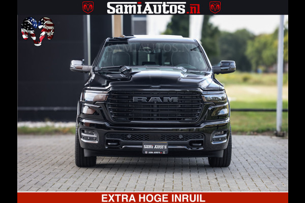 Dodge Ram 1500 Night Premium | Full Option | De Meest Luxe Pick-Up in zijn Klasse | Comfortabele Dubbele Cabine met Royale 5 Zitplaatsen | BPM vrij | Nu Leverbaar uit Voorraad | Voorraad Nr 2285 - 7648