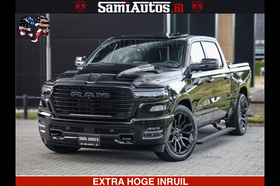 Dodge Ram 1500 Night Premium | Full Option | De Meest Luxe Pick-Up in zijn Klasse | Comfortabele Dubbele Cabine met Royale 5 Zitplaatsen | BPM vrij | Nu Leverbaar uit Voorraad | Voorraad Nr 2285 - 7648