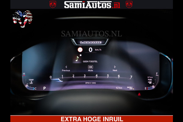 Dodge Ram 1500 Night Premium | Full Option | De Meest Luxe Pick-Up in zijn Klasse | Comfortabele Dubbele Cabine met Royale 5 Zitplaatsen | BPM vrij | Nu Leverbaar uit Voorraad | Voorraad Nr 2285 - 7648