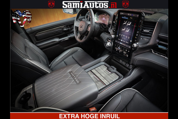 Dodge Ram 1500 Limited Night High Output 540HP 706Nm | Massage + Full Option | De Meest Luxe en Volle Pick-Up in zijn Klasse | Comfortabele Dubbele Cabine met Royale 5 Zitplaatsen | BPM vrij | Nu Leverbaar uit Voorraad | Voorraad Nr 2336 - 7700