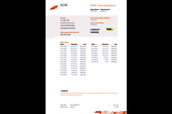 Volkswagen Transporter 2.0 TDI L2H1 DC Highline Automaat - N.A.P. Airco, Cruise, Navi, PDC