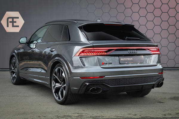 Audi RSQ8 RS Q8 quattro | RS DYNAMIC PACK 305KM/H | KERAMISCH | B&O 3D | 4W-BESTURING | PANORAMADAK | STOELKOELING/VERWARMING/MASSAGE | 23 RSQ8