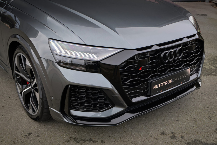 Audi RSQ8 RS Q8 quattro | RS DYNAMIC PACK 305KM/H | KERAMISCH | B&O 3D | 4W-BESTURING | PANORAMADAK | STOELKOELING/VERWARMING/MASSAGE | 23 RSQ8