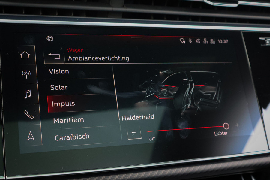 Audi RSQ8 RS Q8 quattro | RS DYNAMIC PACK 305KM/H | KERAMISCH | B&O 3D | 4W-BESTURING | PANORAMADAK | STOELKOELING/VERWARMING/MASSAGE | 23 RSQ8