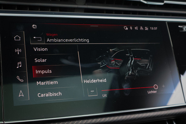 Audi RSQ8 RS Q8 quattro | RS DYNAMIC PACK 305KM/H | KERAMISCH | B&O 3D | 4W-BESTURING | PANORAMADAK | STOELKOELING/VERWARMING/MASSAGE | 23 RSQ8