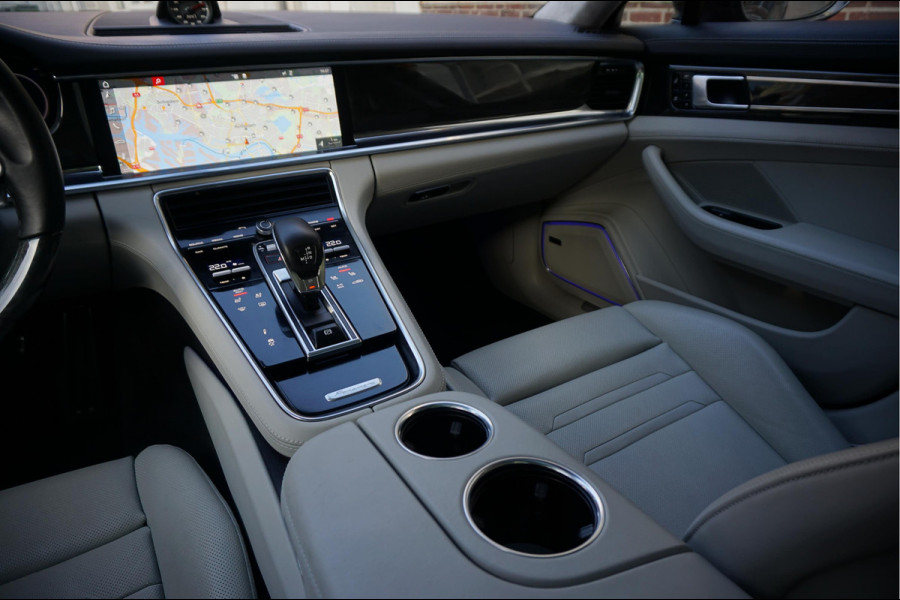 Porsche Panamera 4.0 GTS V8 BiTurbo | Sport Chrono | Luchtvering | Panoramadak | Adaptive + Lane | 4x Memory Verwarming Koeling | Soft close | Sfeerverlichting | Nieuwprijs ca € 226.000,-