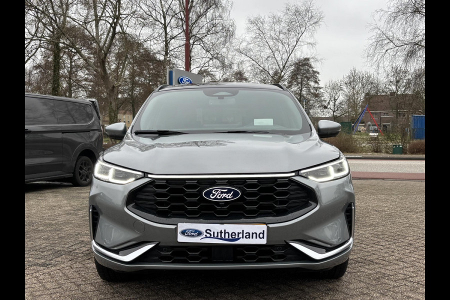 Ford Kuga 2.5 PHEV ST-Line X 243pk | orig. NL auto | Panoramadak | Wegklapbare trekhaak | Winter Pack | 19 inch | Adaptieve LED | Head up Display | Solar Silver