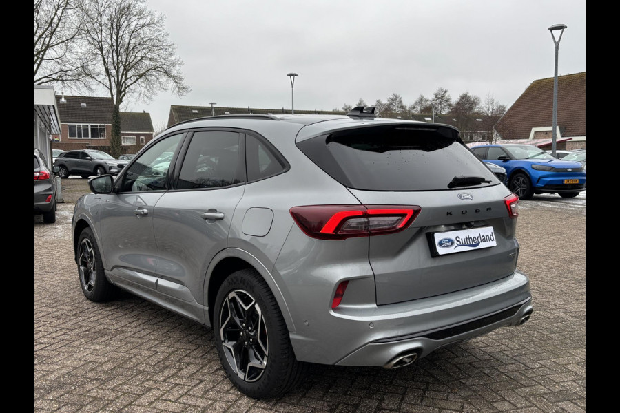 Ford Kuga 2.5 PHEV ST-Line X 243pk | orig. NL auto | Panoramadak | Wegklapbare trekhaak | Winter Pack | 19 inch | Adaptieve LED | Head up Display | Solar Silver