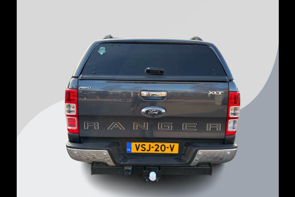 Ford Ranger 2.0 EcoBlue XLT Super Cab 170pk Automaat | Trekhaak | Hardtop Laadruimte | Achteruitrijcamera | 3.500kg Trekgewicht | Stoelverwarming | Dealer onderhouden