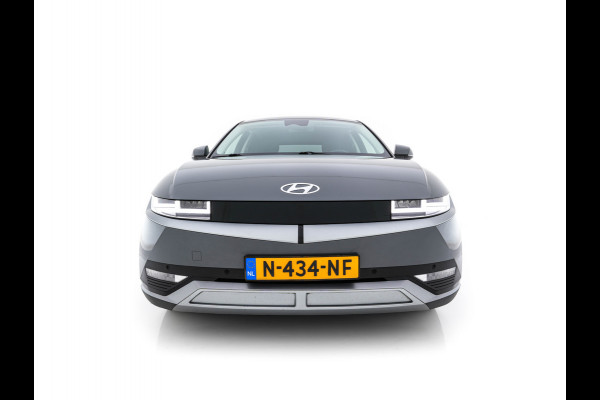 Hyundai IONIQ 5 Connect+ 73kWh [ 3-Fase ] {SOH-100%} (INCL-BTW) Aut *HEATPUMP | LEATHER | BOSE-AUDIO | FULL-LED | DIGI-COCKPIT | AMBIENTLIGHT | DAB | SHIFTPADDLES | HEAD-UP | NAVI-FULLMAP | KEYLESS | CAMERA | HEATED-COMFORTSEATS | TOWBAR | 19"A