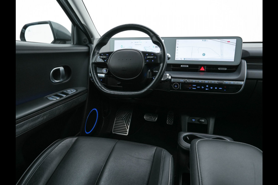 Hyundai IONIQ 5 Connect+ 73kWh [ 3-Fase ] {SOH-100%} (INCL-BTW) Aut *HEATPUMP | LEATHER | BOSE-AUDIO | FULL-LED | DIGI-COCKPIT | AMBIENTLIGHT | DAB | SHIFTPADDLES | HEAD-UP | NAVI-FULLMAP | KEYLESS | CAMERA | HEATED-COMFORTSEATS | TOWBAR | 19"A