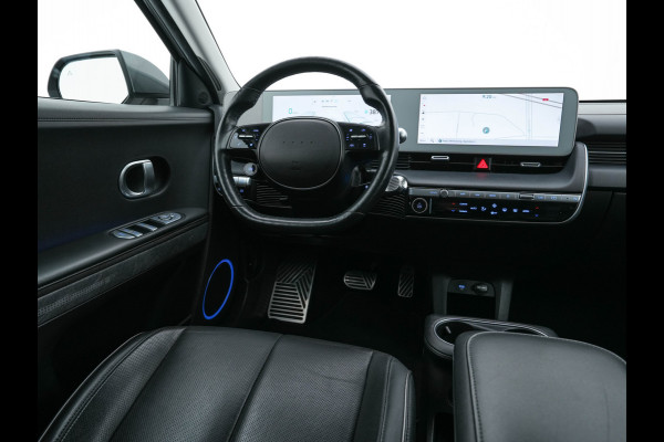 Hyundai IONIQ 5 Connect+ 73kWh [ 3-Fase ] {SOH-100%} (INCL-BTW) Aut *HEATPUMP | LEATHER | BOSE-AUDIO | FULL-LED | DIGI-COCKPIT | AMBIENTLIGHT | DAB | SHIFTPADDLES | HEAD-UP | NAVI-FULLMAP | KEYLESS | CAMERA | HEATED-COMFORTSEATS | TOWBAR | 19"A