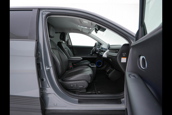 Hyundai IONIQ 5 Connect+ 73kWh [ 3-Fase ] {SOH-100%} (INCL-BTW) Aut *HEATPUMP | LEATHER | BOSE-AUDIO | FULL-LED | DIGI-COCKPIT | AMBIENTLIGHT | DAB | SHIFTPADDLES | HEAD-UP | NAVI-FULLMAP | KEYLESS | CAMERA | HEATED-COMFORTSEATS | TOWBAR | 19"A
