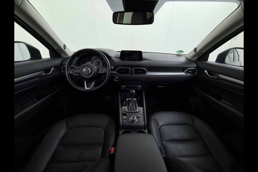 Mazda CX-5 2.0I AUT.6 165pk GT M Elektr.Mem.Stoel Leer Trekhaak Bose®-Audio Apple Carplay Android Auto Navi Camera Stoel+Stuurverwarming Pd Dodehoek detector Cruise control Led Privacy Glas Bluetooth Lmv 19" Origineel Nederlandse, zeer complete Mazda CX-5 SUPERCARAVANTREKKER 2.000KG Trekgewicht