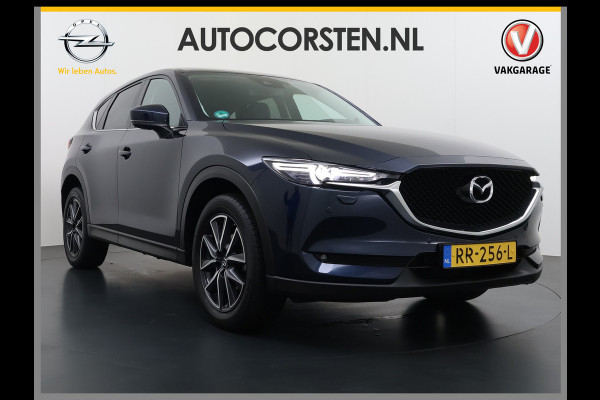 Mazda CX-5 2.0I AUT.6 165pk GT M Elektr.Mem.Stoel Leer Trekhaak Bose®-Audio Apple Carplay Android Auto Navi Camera Stoel+Stuurverwarming Pd Dodehoek detector Cruise control Led Privacy Glas Bluetooth Lmv 19" Origineel Nederlandse, zeer complete Mazda CX-5 SUPERCARAVANTREKKER 2.000KG Trekgewicht